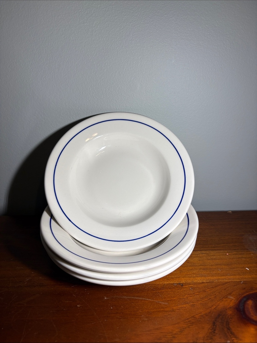Homer Laughlin Best China Restaurant Ware Shallow Bowls, Set of 4